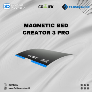 Flashforge Creator 3 Pro Magnetic Bed Flexible Build Platform Assembly